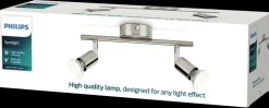 PHILIPS Spotlampe Limbali GU10 2 spot - krom