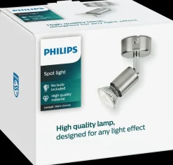 PHILIPS Spotlampe Limbali GU10 1 spot - krom