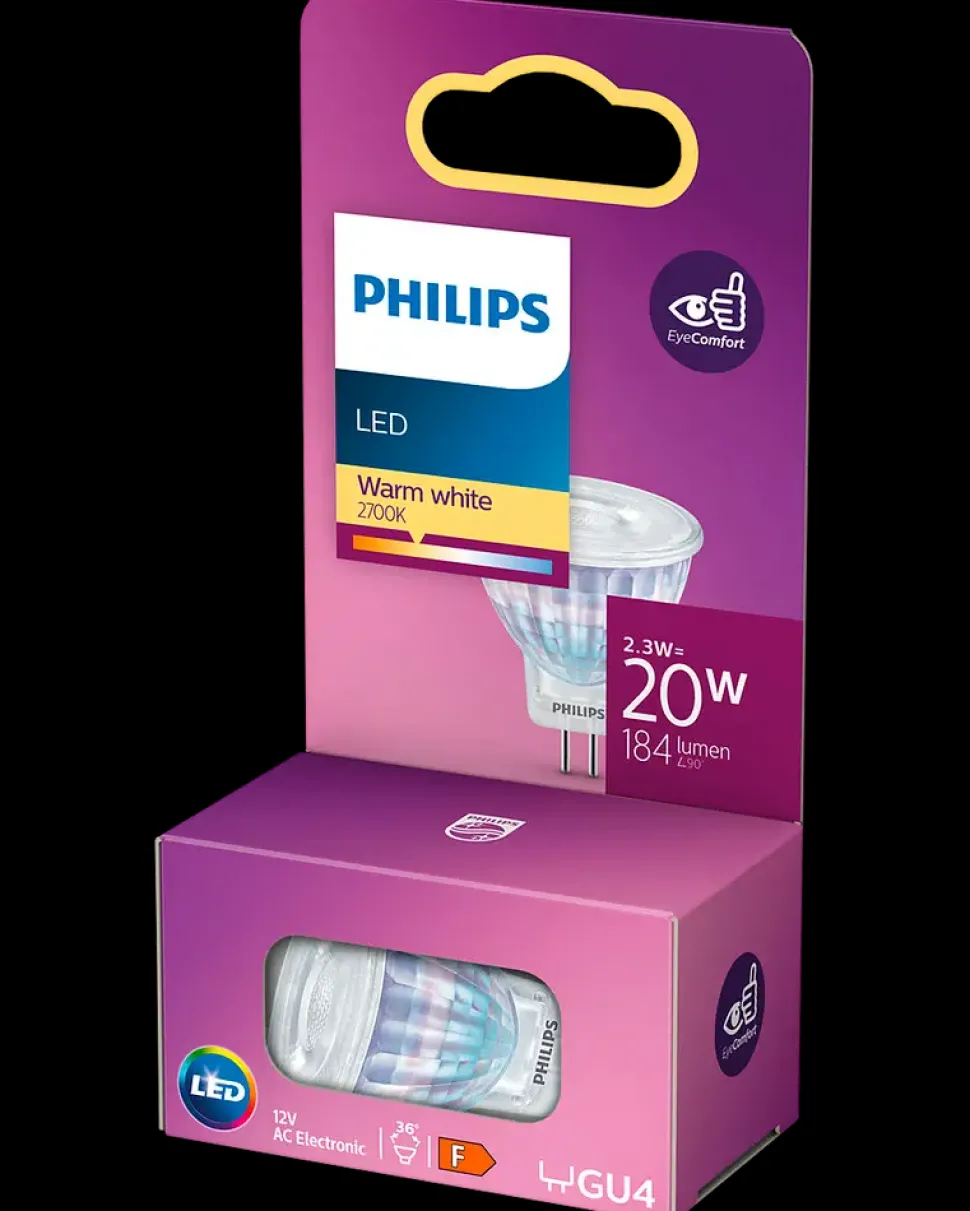 PHILIPS Spotpære 2,3W GU4 MR11