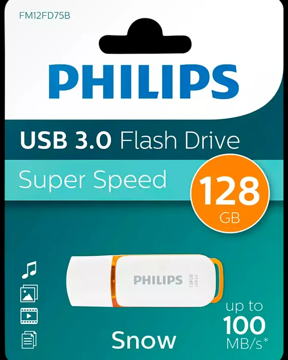 PHILIPS USB-flash drive 128GB Snow edition 3.0