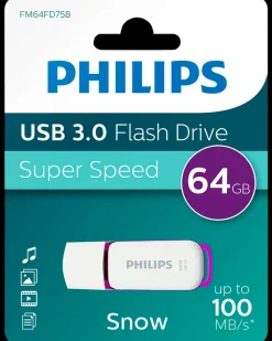 PHILIPS USB-flash drive 64GB Snow edition 3.0