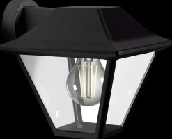 PHILIPS Væglampe Alpenglow E27 360° - sort