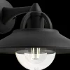 PHILIPS Væglampe Cormorant E27 - sort