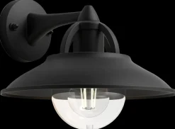 PHILIPS Væglampe Cormorant E27 - sort