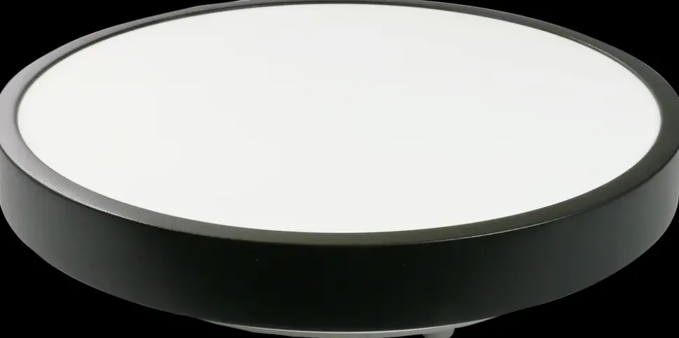 Plafond 12W sort og hvid