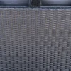 Plantekasse 88 x 45 x 45 cm - sort