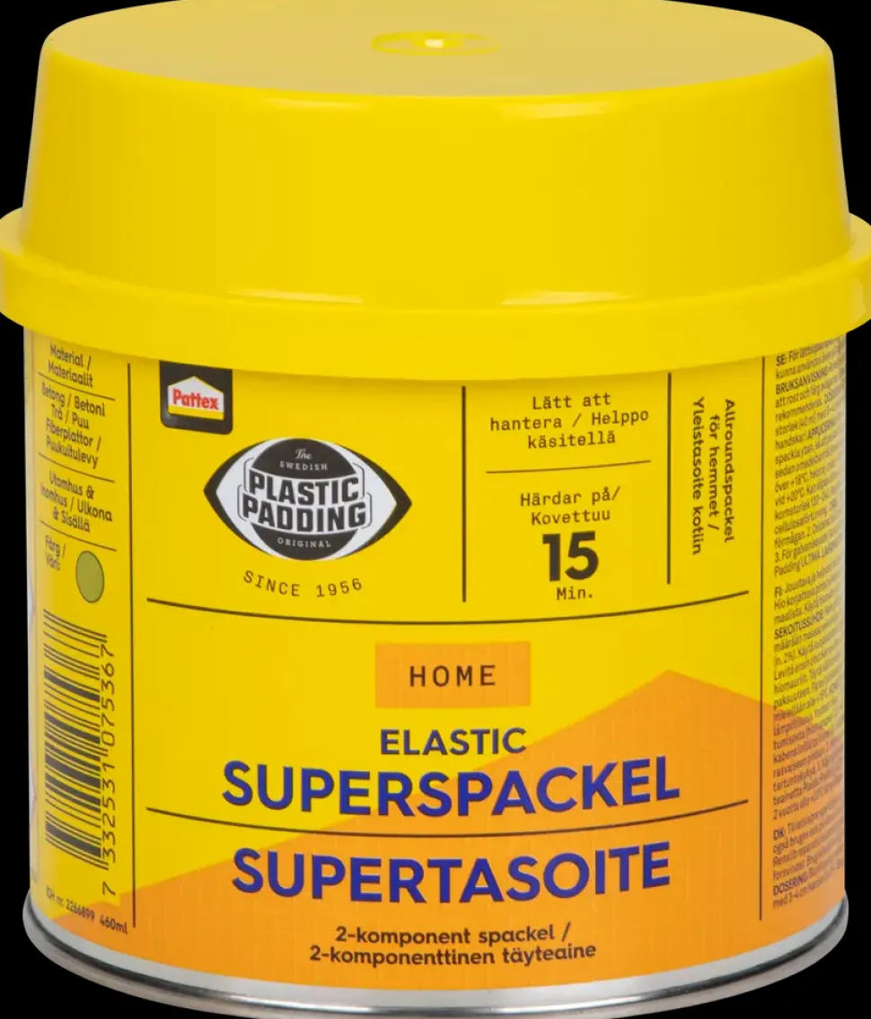 Plastic Padding Elastisk Super spartel 460 ml