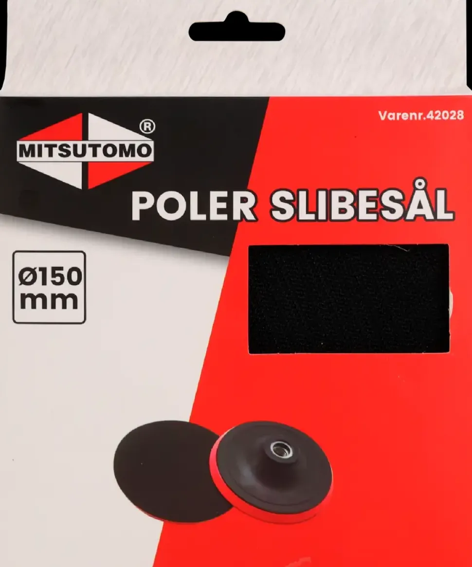 Poler-/slibesål Ø150 mm