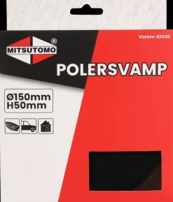 Polersvamp Ø150 mm H. 50 mm