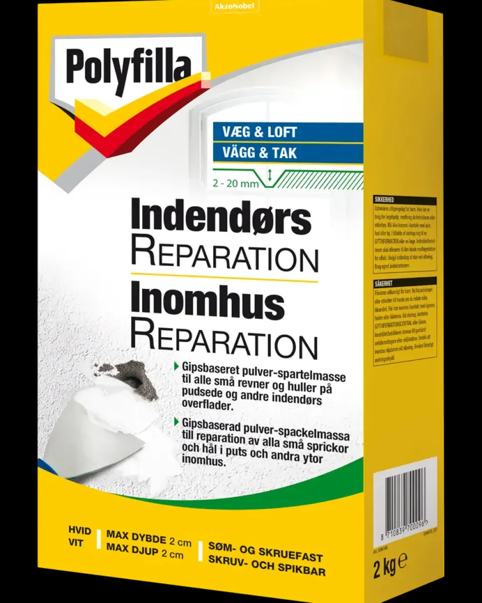 Polyfilla Indendørs husreparation - 2 kg
