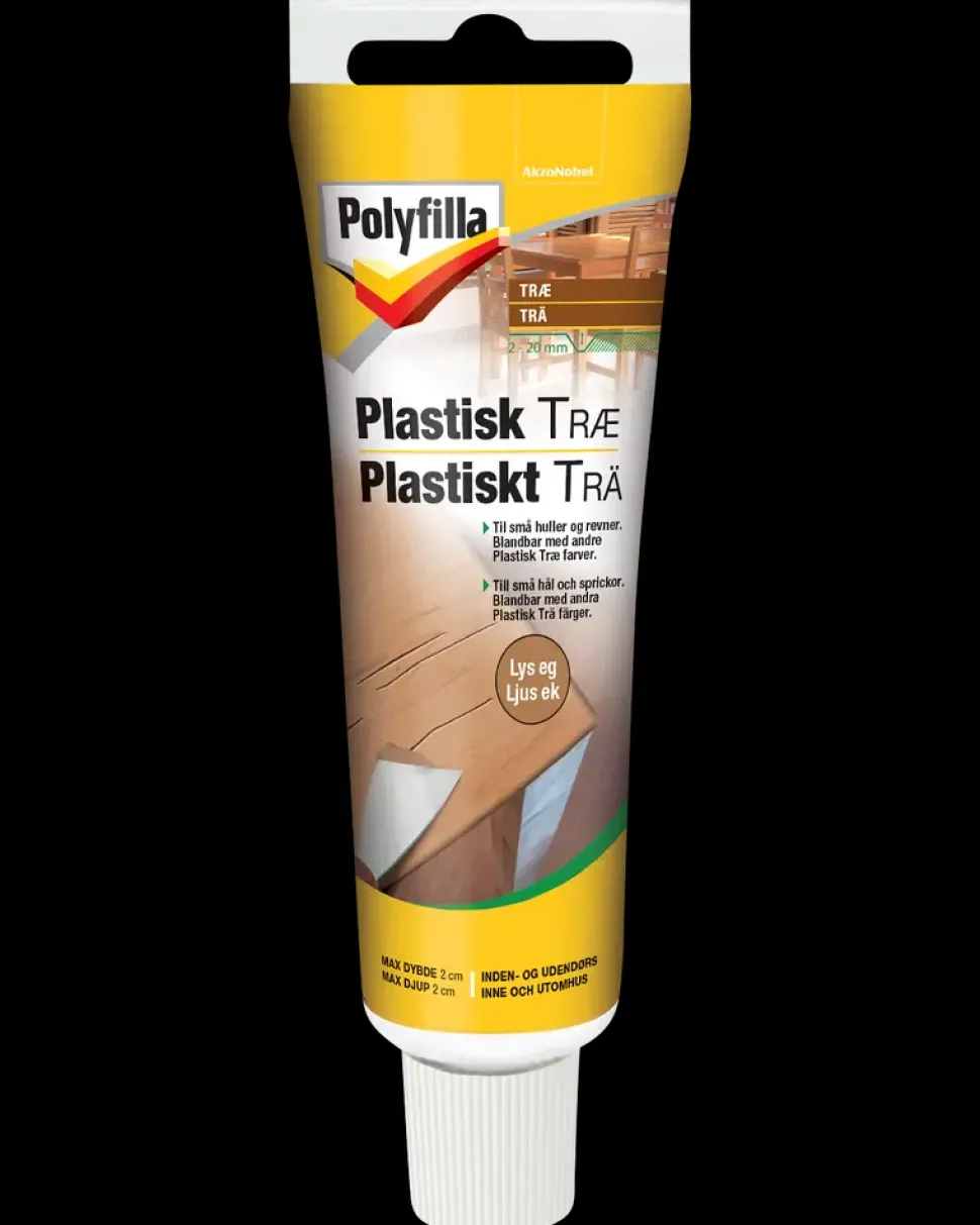 Polyfilla Plastisk Træ 75 g - Lys Eg