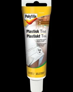 Polyfilla Plastisk Træ 75 g - Hvid