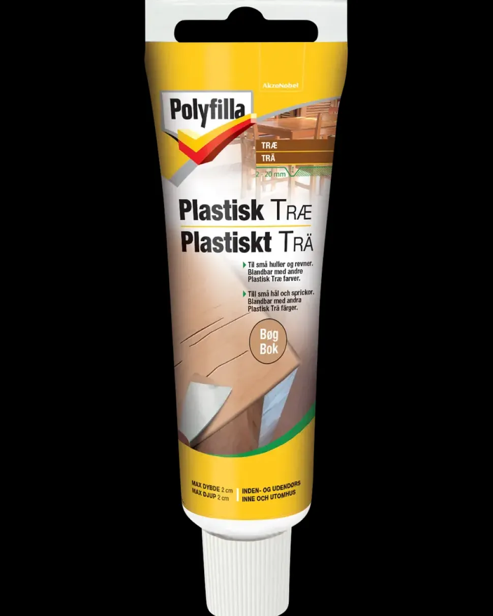 Polyfilla Plastisk Træ 75 g - Bøg
