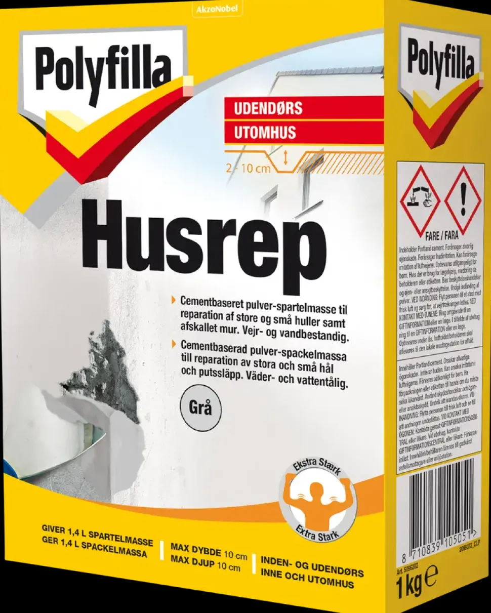 Polyfilla Udendørs husreparation - 1 kg