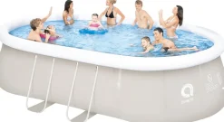 Pool Oval m. stålramme 10.886 L