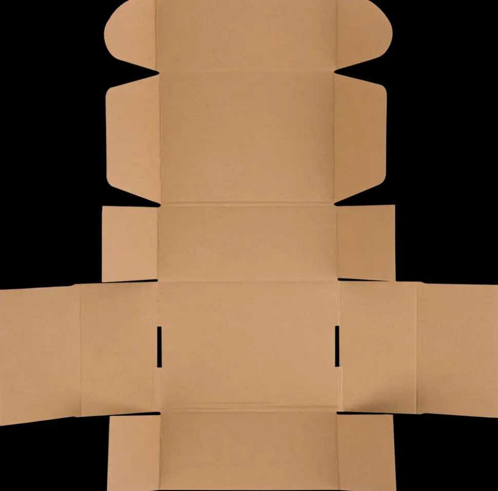 Postæske 22,2 x 16,2 x 9,2 cm 2-pak
