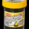 PowerBait Garlic Black Glitter