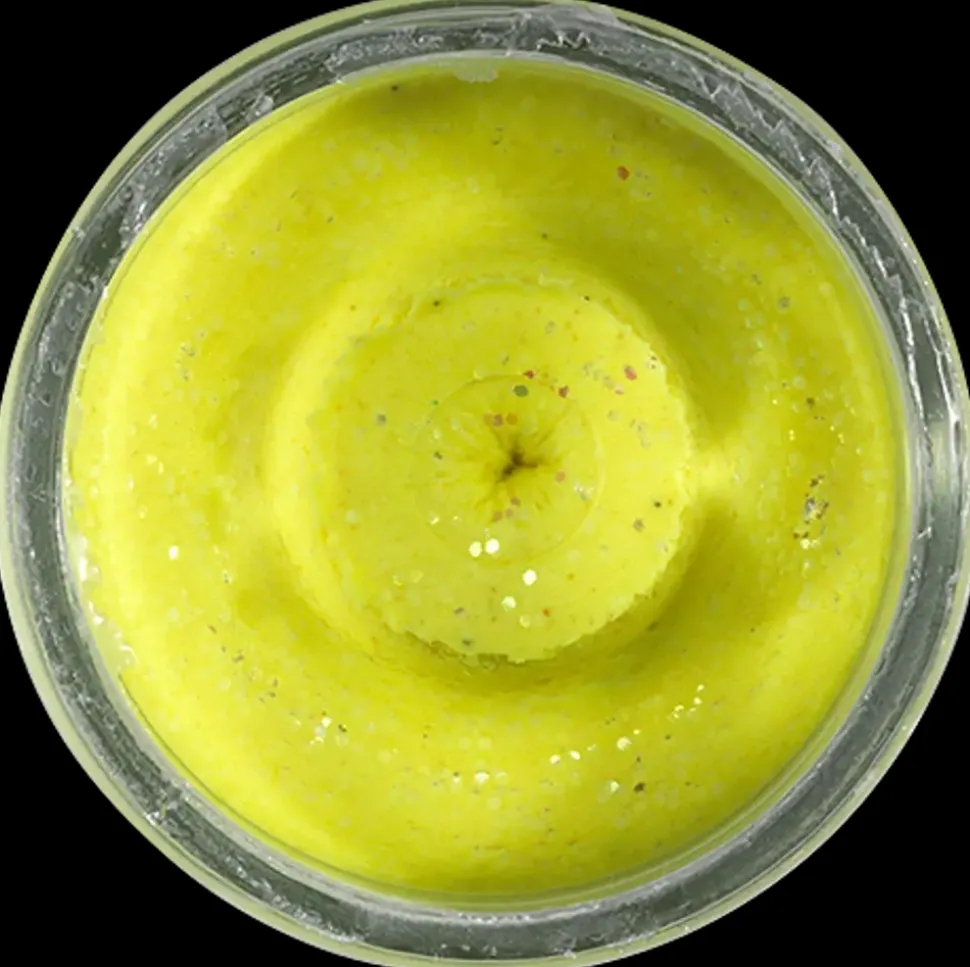 PowerBait Garlic Yellow Glitter
