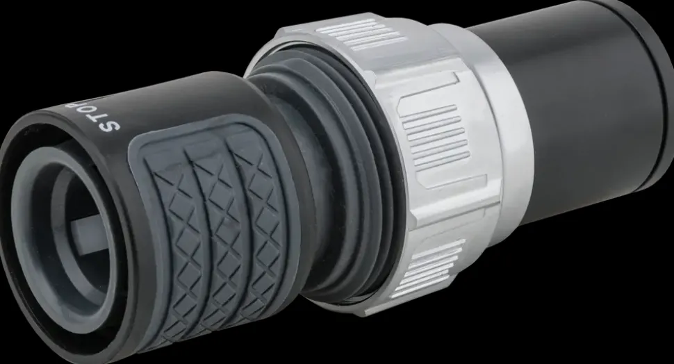 Pro Slangekobling metal 3/4" med stop