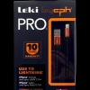 PRO USB til Lightning Kabel - 2 meter sort