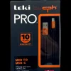 PRO USB til USB-C Kabel - 2 meter sort