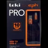 PRO USB til USB-C Kabel - 1 meter sort