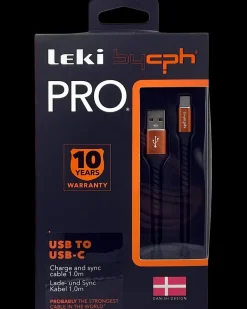 PRO USB til USB-C Kabel - 1 meter sort