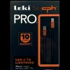 PRO USB-C til Lightning Kabel - 1 meter sort