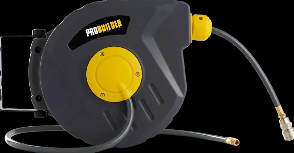 ProBuilder Trykluftslange med vægophæng 10 m