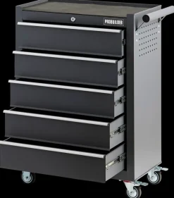 Probuilder Værktøjsvogn - 5 skuffer