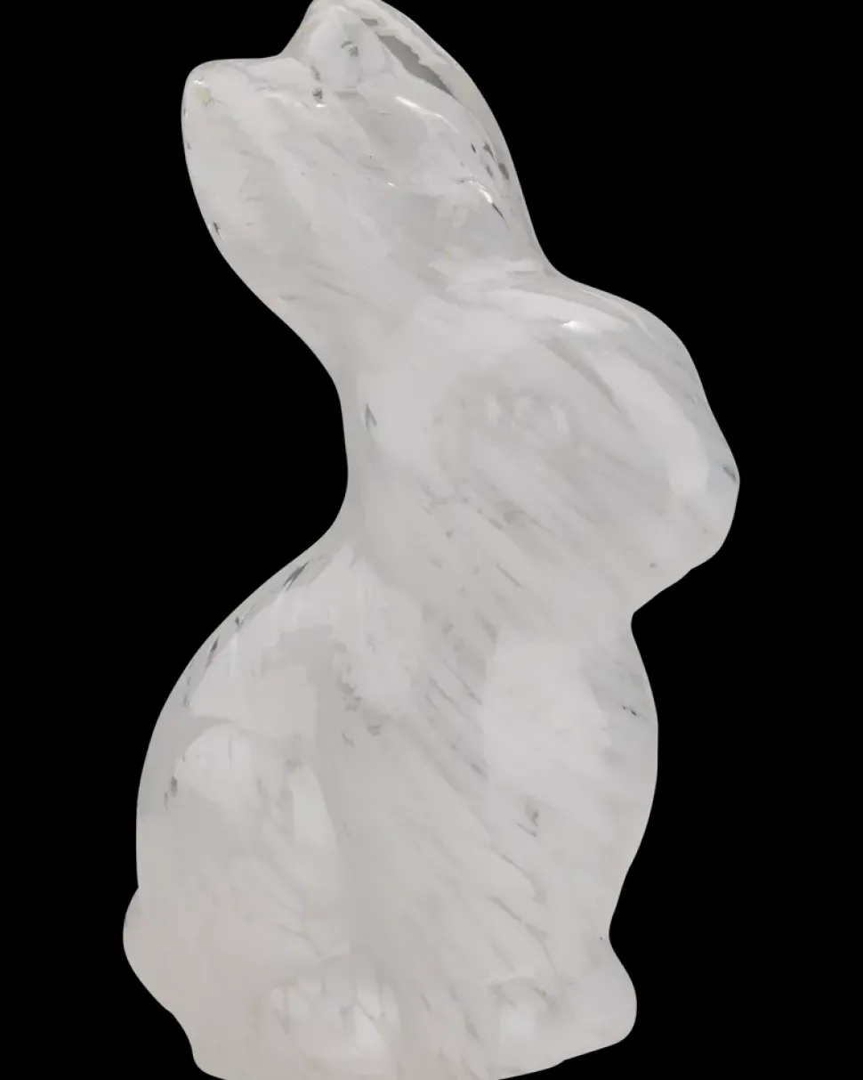 Påskehare i glas - 17,5 cm