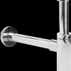 Pungvandlås 1 1/4'' x 32 mm - krom
