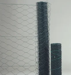 Rancho Hønsenet 90 cm grøn plastbelagt