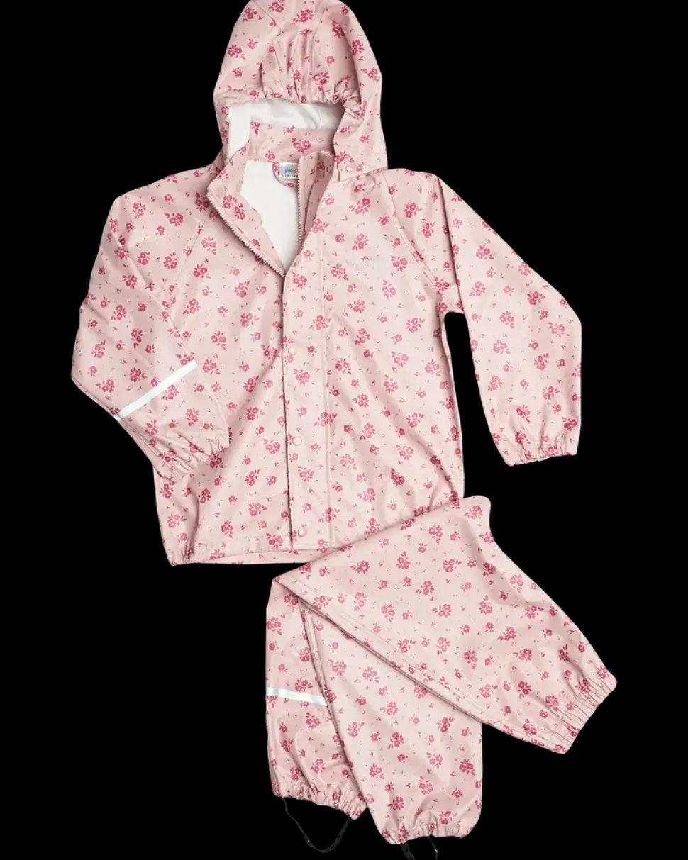 Regntøj til børn - rosa