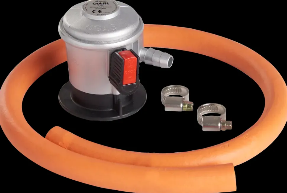 Regulator med slange 0,8 m