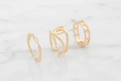Ring 3 stk. - guld