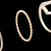 Ring smal 3 stk. - guld