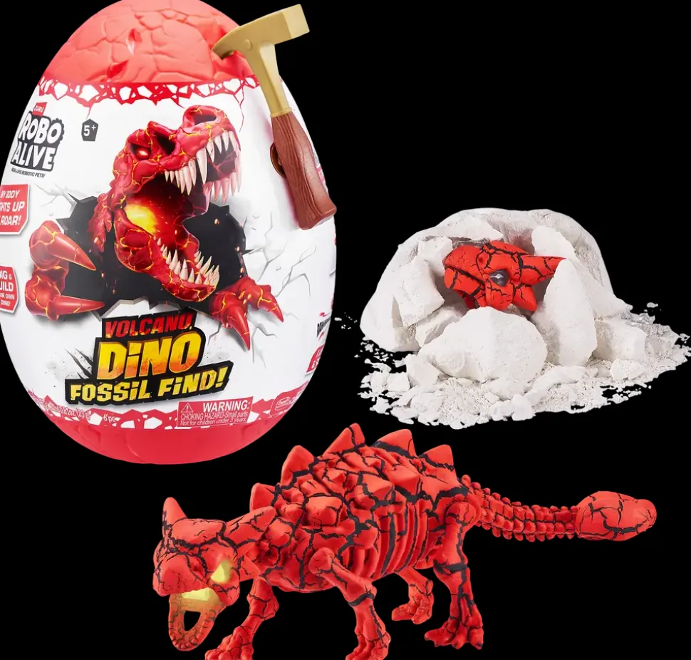 Robo Alive Volcano Dino Fossil Find - assorterede modeller