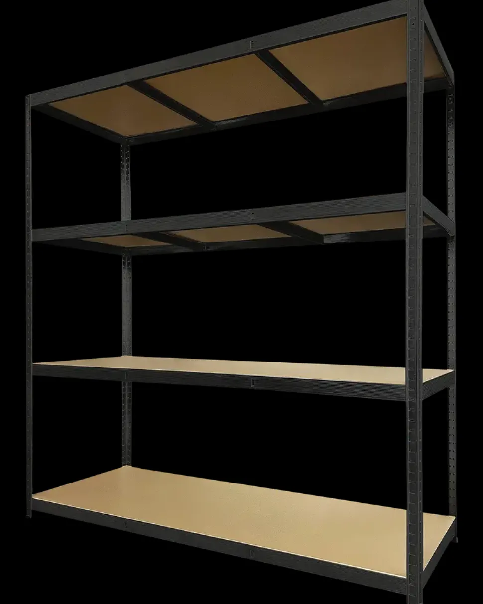 Rockfort Stålreol 4 hylder 180 x 160 x 60 cm