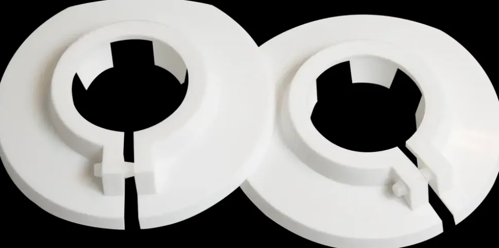 Roset hvid - 2-pak
