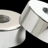 Roset til brusearmatur 3/4" x Ø70 - krom 2-pak