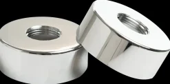 Roset til brusearmatur 3/4" x Ø70 - krom 2-pak