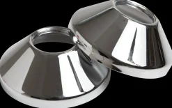 Roset til brusearmatur 3/4" x Ø70 - krom 2-pak