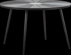 Rundt Havebord Ø120 cm non-wood - sort