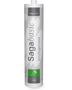 SagaBasic Akrylfugemasse 300 ml - Hvid
