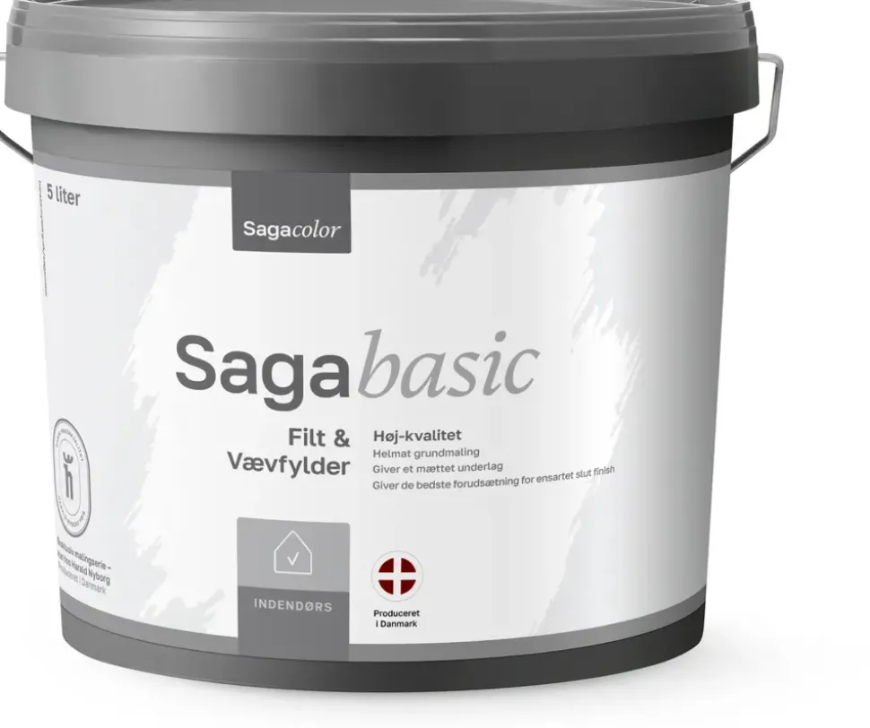 Sagabasic Filt & Vævfylder - 5 liter