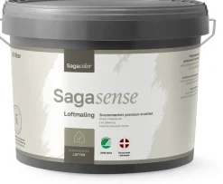 Sagasense Loftmaling 2 - 9 liter hvid