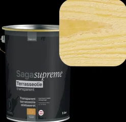 SagaSupreme Terrasseolie 5 liter - Klar