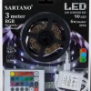 SARTANO Flexstrip RGB LED og fjernbetjening - 3 meter