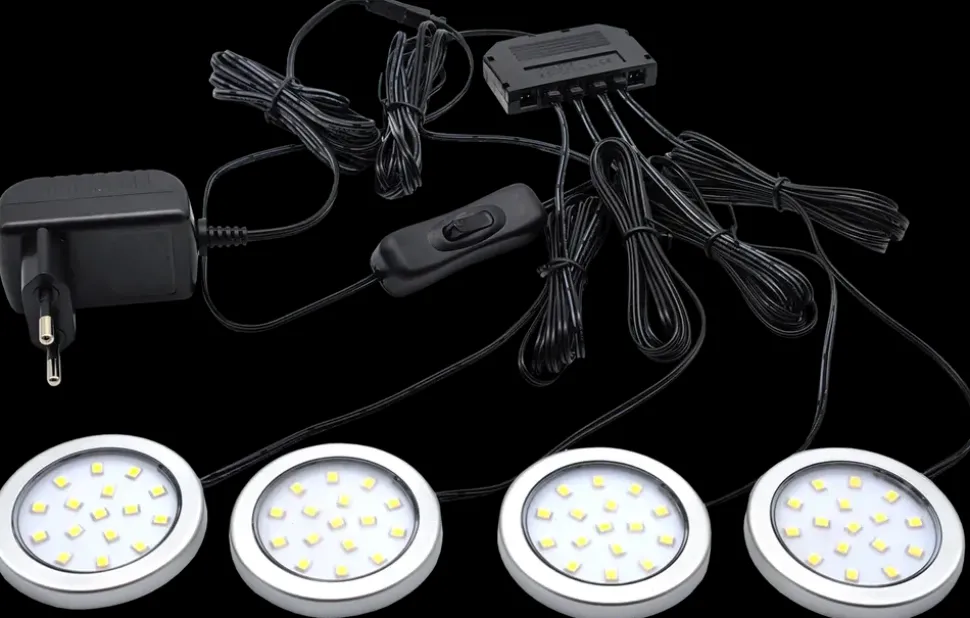Sartano LED-spot Kaisa IP20 4-pak